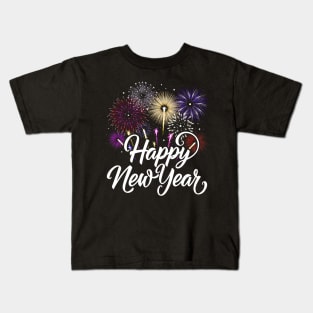 New Years Eve NYE 2024 Happy New Year Kids T-Shirt